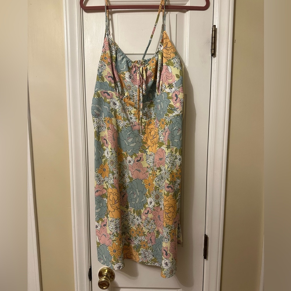 Wayf Floral Mini-Dress